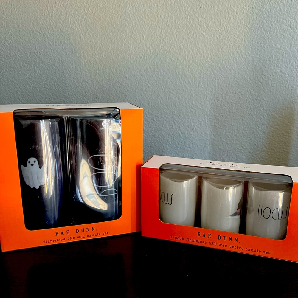 Rae Dunn Halloween Candle Bundle
